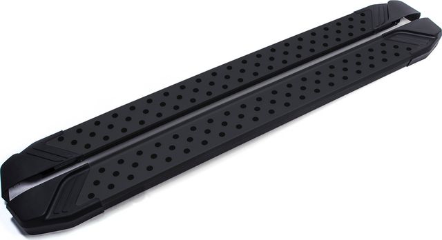 Пороги алюминиевые Rival Bmw-Style круг Lada (ВАЗ) 2121 (4x4) 1977-2021. Артикул D128ALB