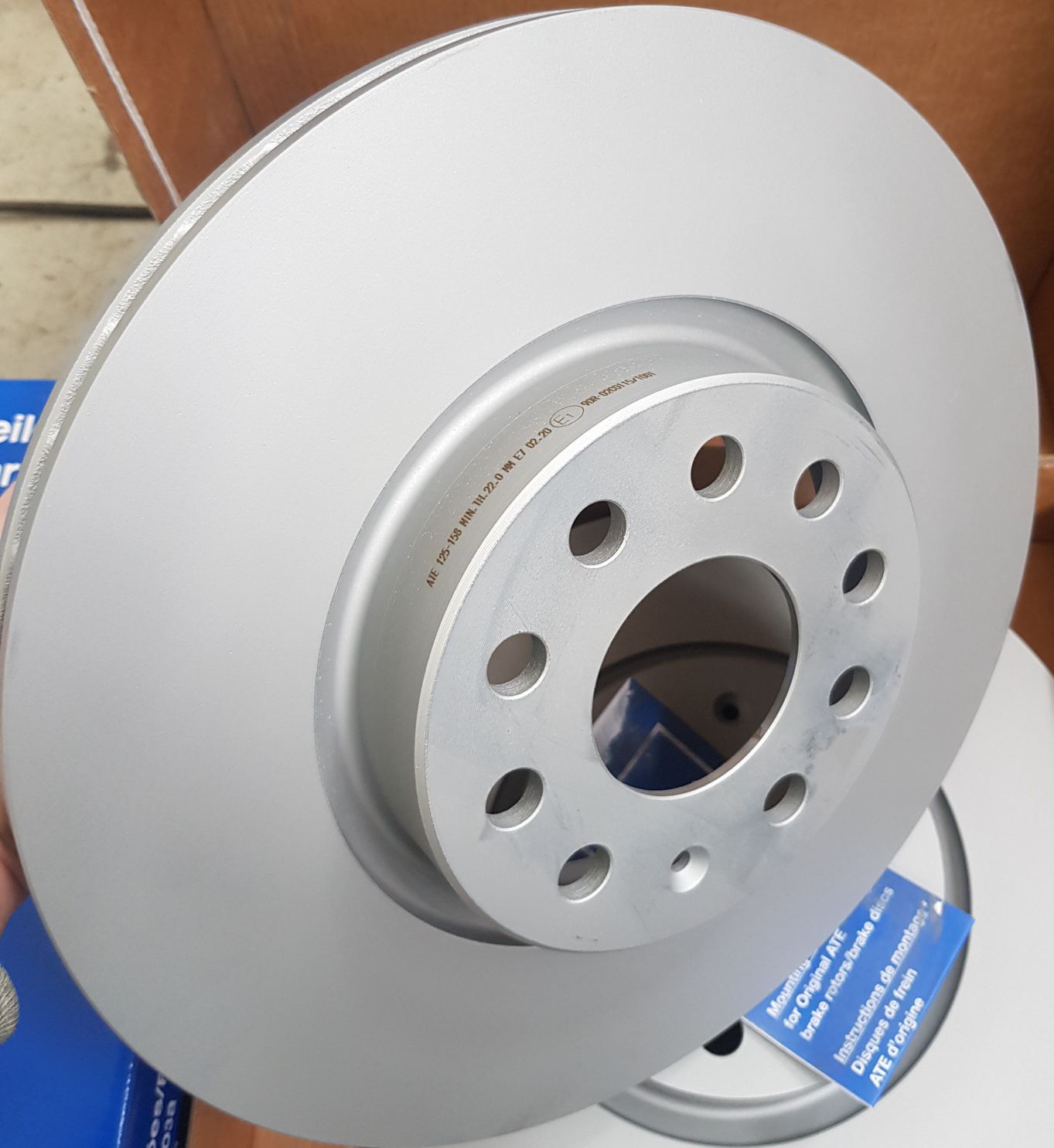 Тормозной диск ATE. Артикул 24.0125-0158.1