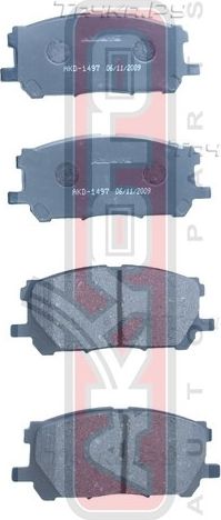 Тормозные колодки Akyoto Packing AKYOTO. Артикул AKD-1497