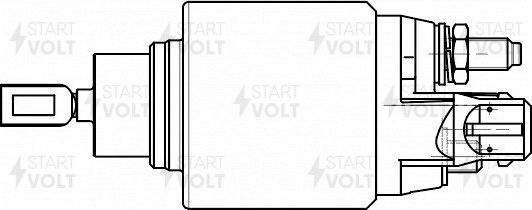 Втягивающее реле стартера StartVOLT для BMW 1 III (F40) 2011-2026. Артикул VSR 2612