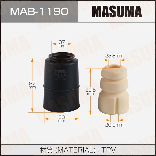 Пыльник стоек MASUMA (пластик) Masuma. Артикул MAB1190