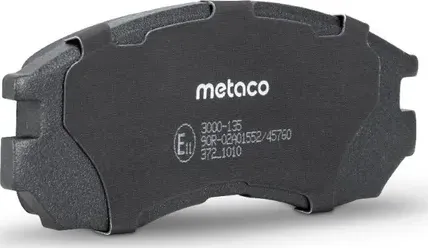 Колодки тормозные MITSUBISHI GALANT/LANCER 1.8-2.0 88-00 перед. (Metaco). Артикул 3000135