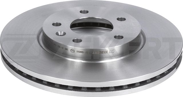 Тормозной диск Zekkert передний для Vauxhall Zafira C 2013-2018. Артикул BS-5051