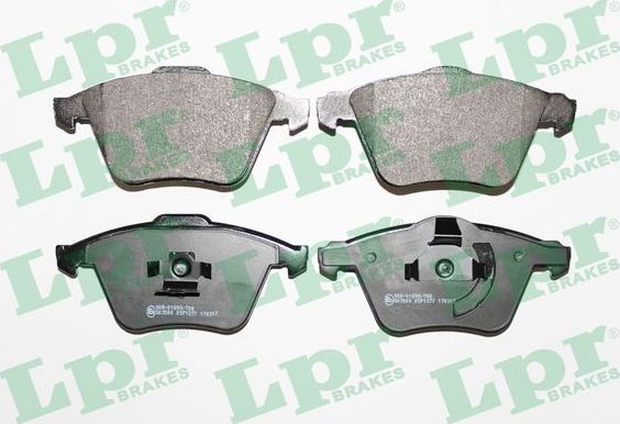 Тормозные колодки LPR. Артикул 05P1277
