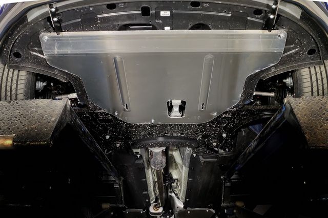 Защита алюминиевая ТСС (4 мм) для картера и КПП Kia Seltos 2019-2026. Артикул ZKTCC00417