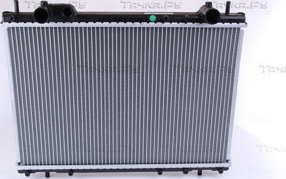Радиатор охлаждения двигателя Nissens для Fiat Brava 1996-2001. Артикул 61792A