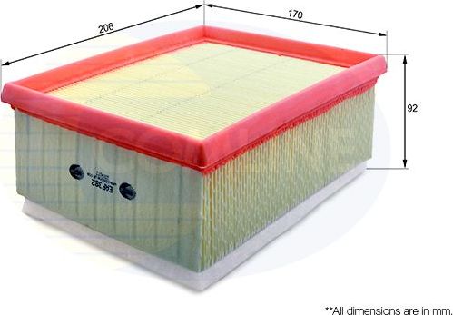 Воздушный фильтр Comline. Артикул EAF382