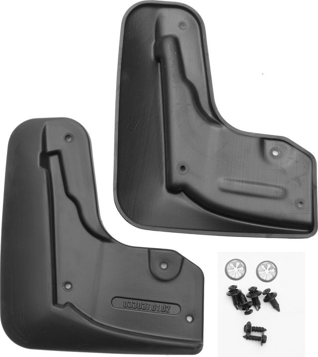 Брызговики Frosch (в пакете) передняя пара для Mazda CX-30 2019-2026. Артикул NLF.033037.F13