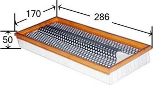 Воздушный фильтр JS Asakashi. Артикул A9604