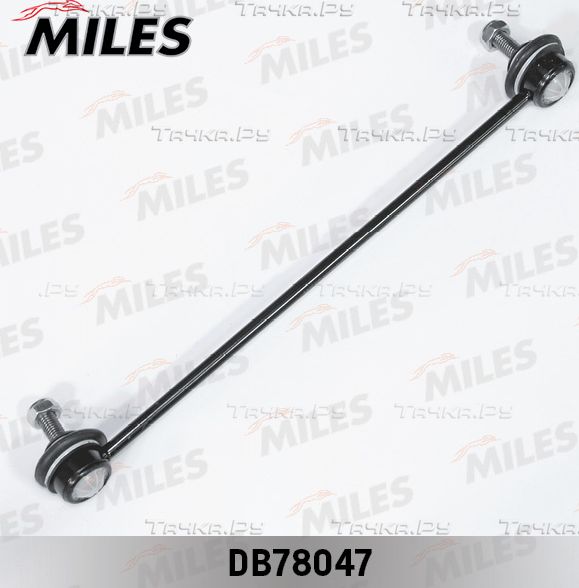 Стойка (тяга) стабилизатора Miles (сталь) передняя для Peugeot 206 1998-2013. Артикул DB78047