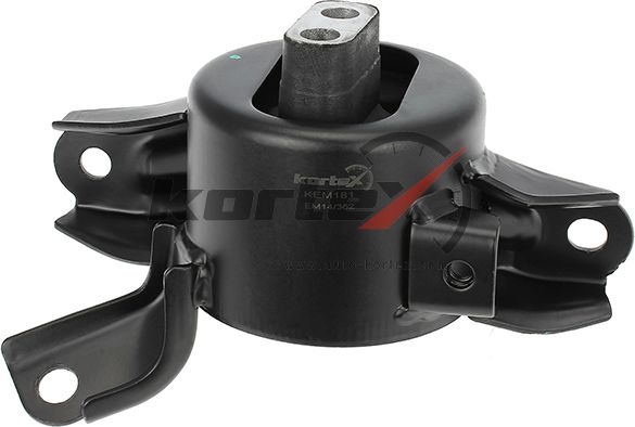 Опора двигателя HYUNDAI ELANTRA 11- АКПП левая (Kortex). Артикул KEM181
