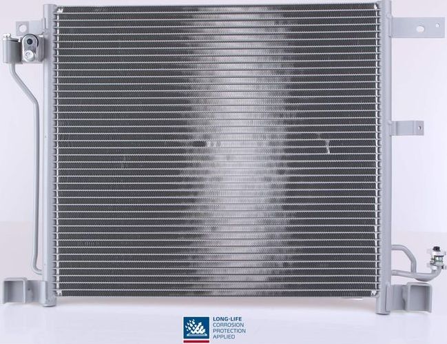 Радиатор кондиционера (конденсатор) Nissens (алюминий). Артикул 940338