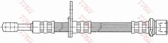 Тормозной шланг TRW. Артикул PHD437