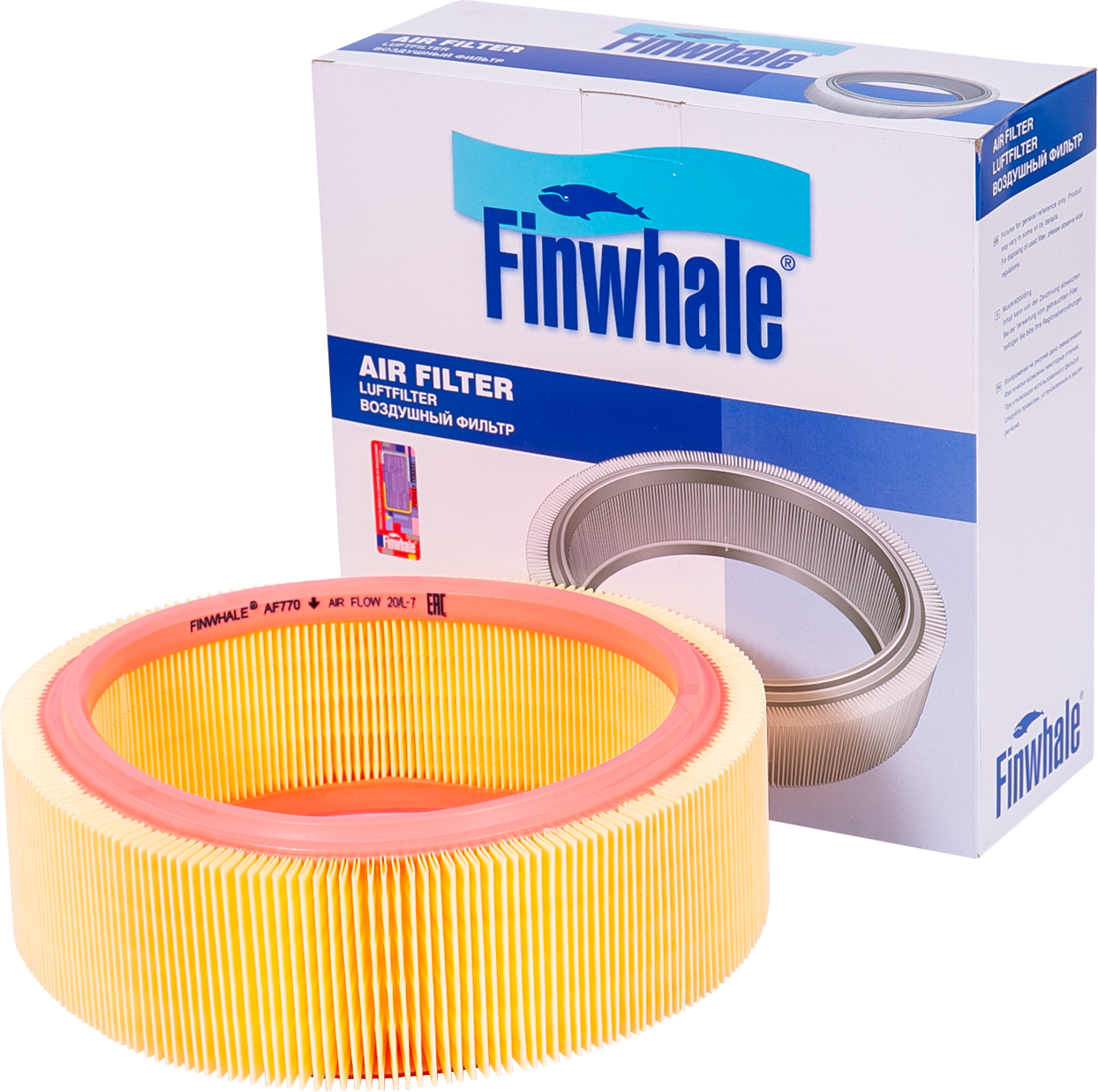 Воздушный фильтр Finwhale. Артикул AF770