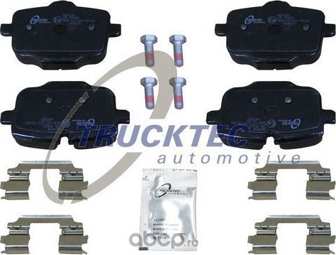 Тормозные колодки Trucktec Automotive. Артикул 08.34.158