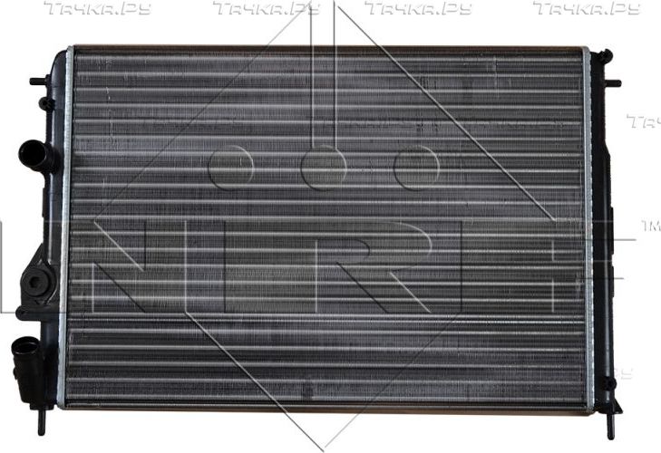 Радиатор охлаждения двигателя NRF (алюминий) для Renault Megane I 1996-2003. Артикул 58198