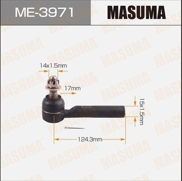 Наконечник рулевой тяги Masuma. Артикул ME-3971