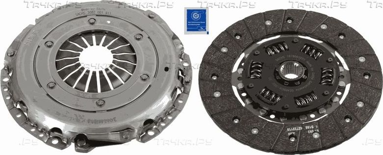 Сцепление (комплект) SACHS XTend для Mitsubishi Outlander XL 2006-2012. Артикул 3000 970 089