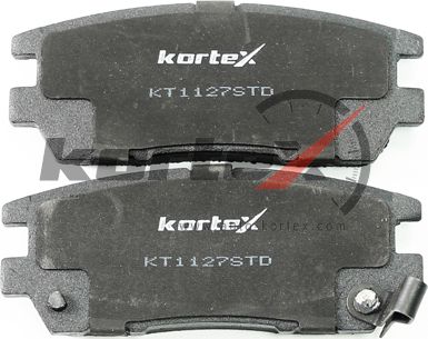 Колодки торм. MITSUBISHI PAJERO II/L400 задн.к-т (Kortex). Артикул KT1127STD
