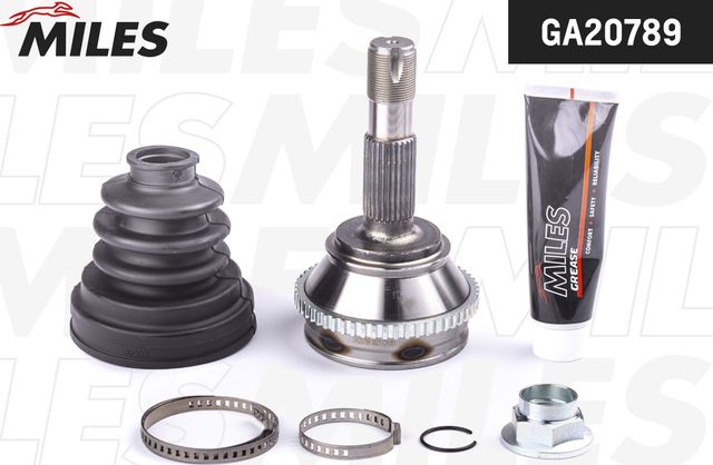 Шрус наружный (граната) Miles передний для Fiat Ducato III 2006-2026. Артикул GA20789