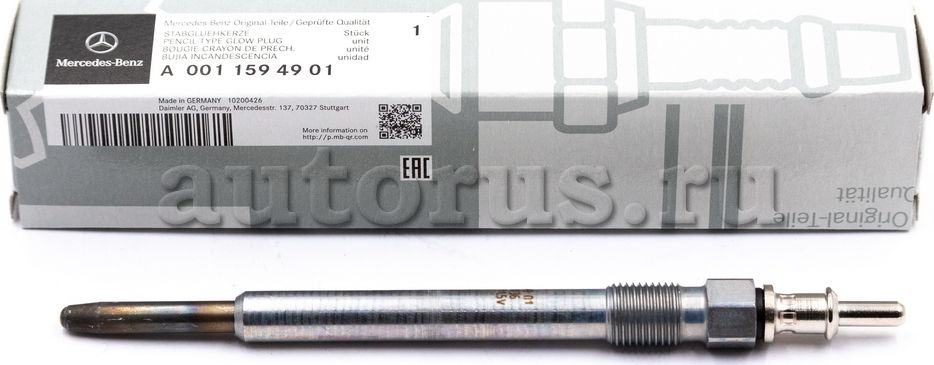 Свеча накаливания (накала) Mercedes-Benz. Артикул A0011594901