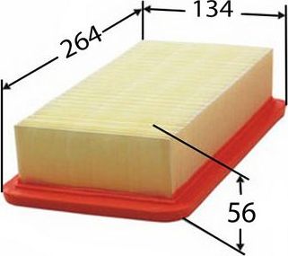 Воздушный фильтр JS Asakashi. Артикул A9608PU