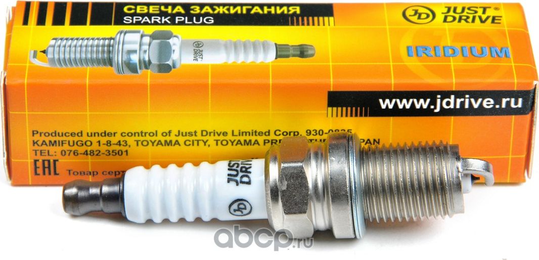 Свеча зажигания FR6EI IRIDIUM (Just Drive). Артикул JPS3012