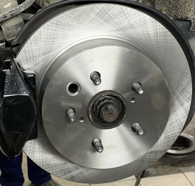 Тормозной диск Remsa задний для Lexus IS II 2005-2015. Артикул 61255.10