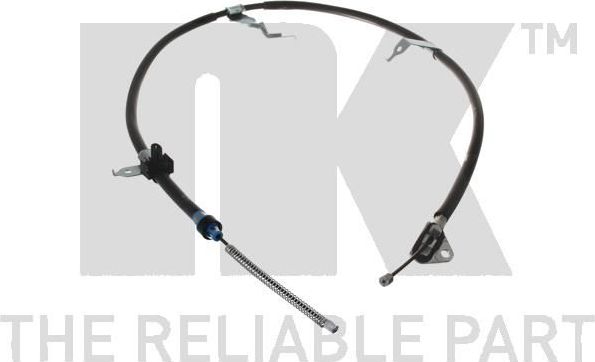 Трос ручника (тросик ручного тормоза) NK. Артикул 9045158