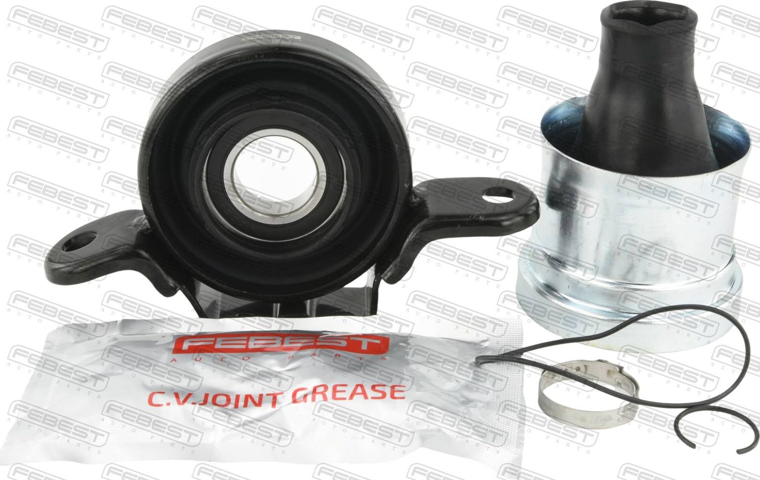 Подвесной подшипник карданного вала Febest. Артикул ADCB-Q7