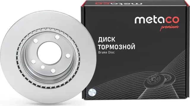 Диск тормозной задний BMW 1 E87/ 3 E90 (2005>) (Metaco). Артикул 3060-540