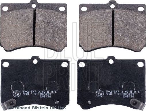 Тормозные колодки Blue Print. Артикул ADM54227