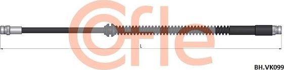 Тормозной шланг Cofle. Артикул 92.BH.VK099