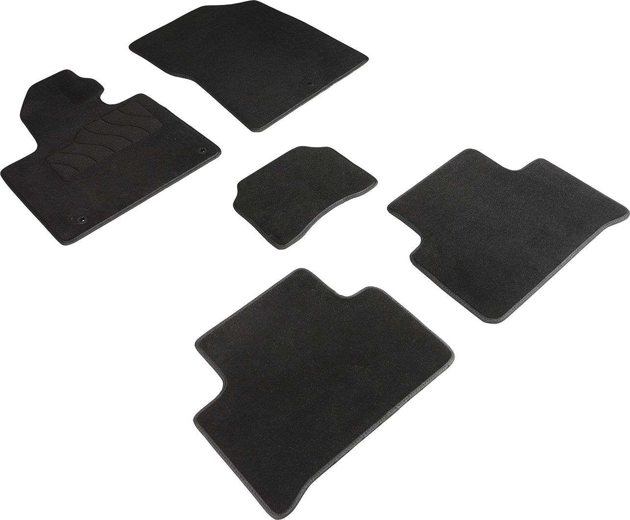 Коврики Seintex ворсовые для салона Kia Sorento IV 2020-2026. Артикул 95059