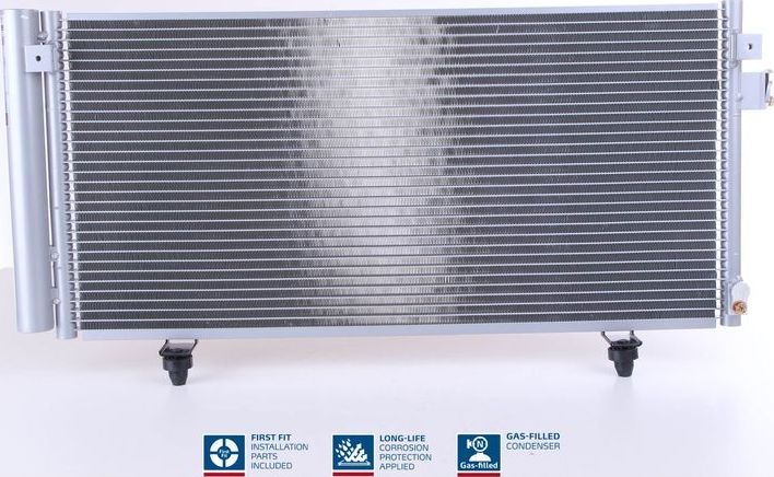 Радиатор кондиционера (конденсатор) Nissens (алюминий). Артикул 940257