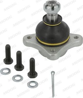 Шаровая опора MOOG передняя правая/левая верхняя для Mitsubishi Pajero Sport II 2008-2016. Артикул MI-BJ-7231