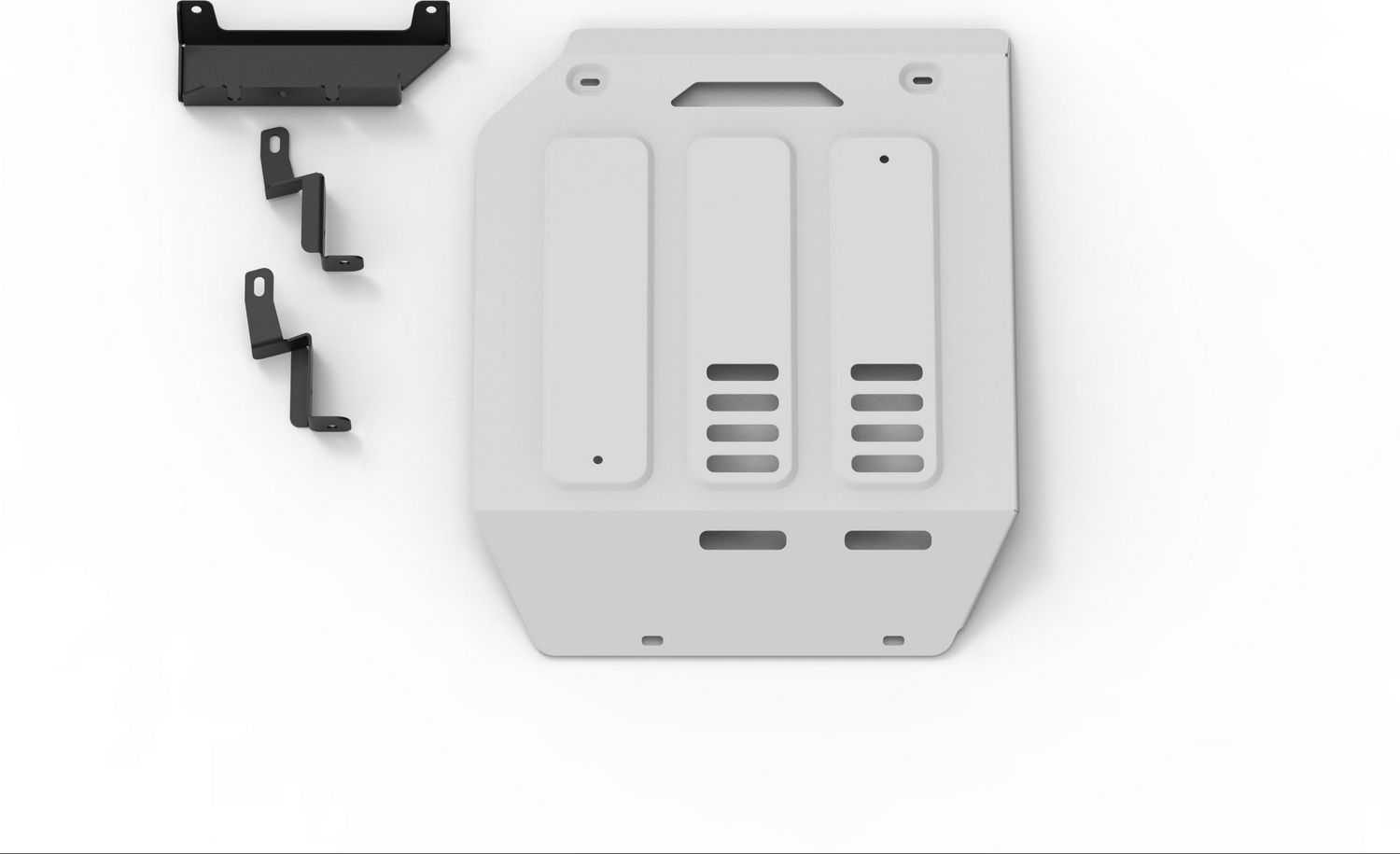 Защита алюминиевая Rival для заднего электродвигателя Voyah Free 2023-2026. Артикул 333.9304.1