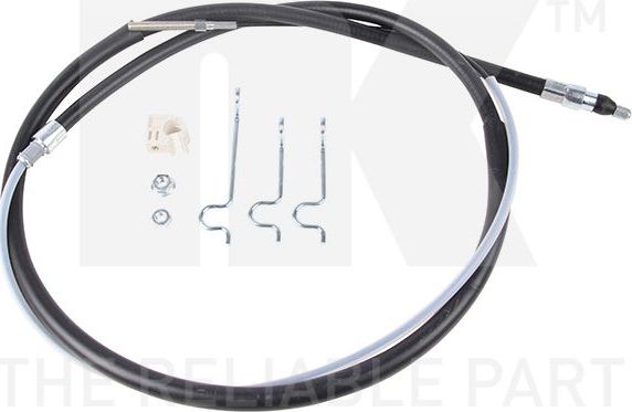 Трос ручника (тросик ручного тормоза) NK. Артикул 901540