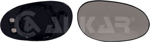 Зеркальное стекло бокового зеркала Alkar правое для Smart Fortwo I (W450) 2004-2007. Артикул 6432010