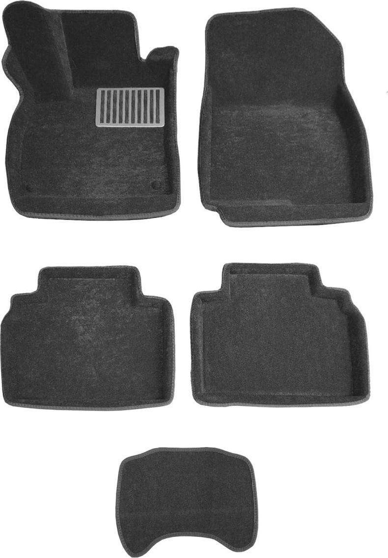 Коврики текстильные Euromat 3D Lux для салона Honda Accord X 2020-2026. Артикул EM3D-002607