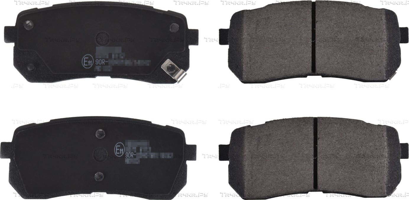 Тормозные колодки Febi Bilstein задние для Kia Carnival II 2006-2014. Артикул 116319