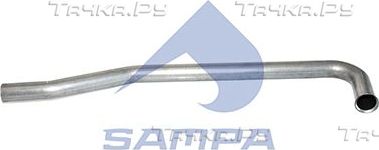 Глушитель Sampa передний для MAN L2000 1993-2005. Артикул 021.214