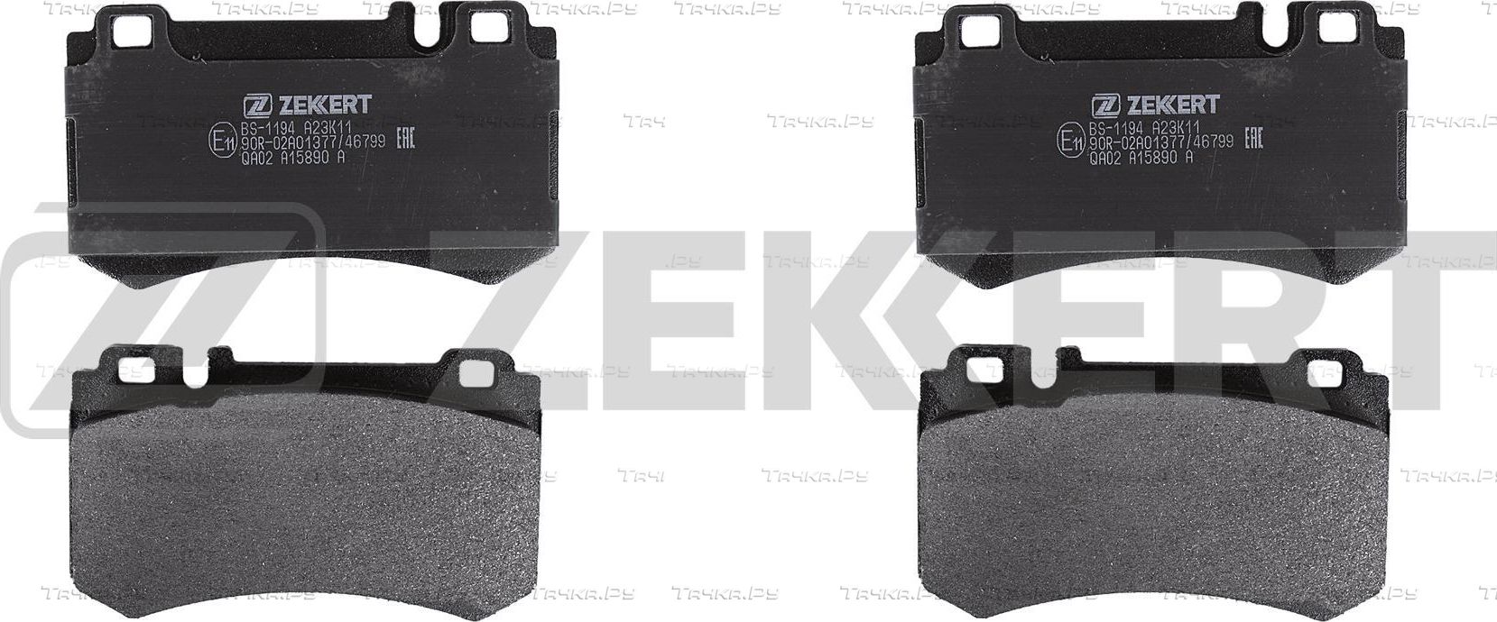 Тормозные колодки Zekkert. Артикул BS-1194