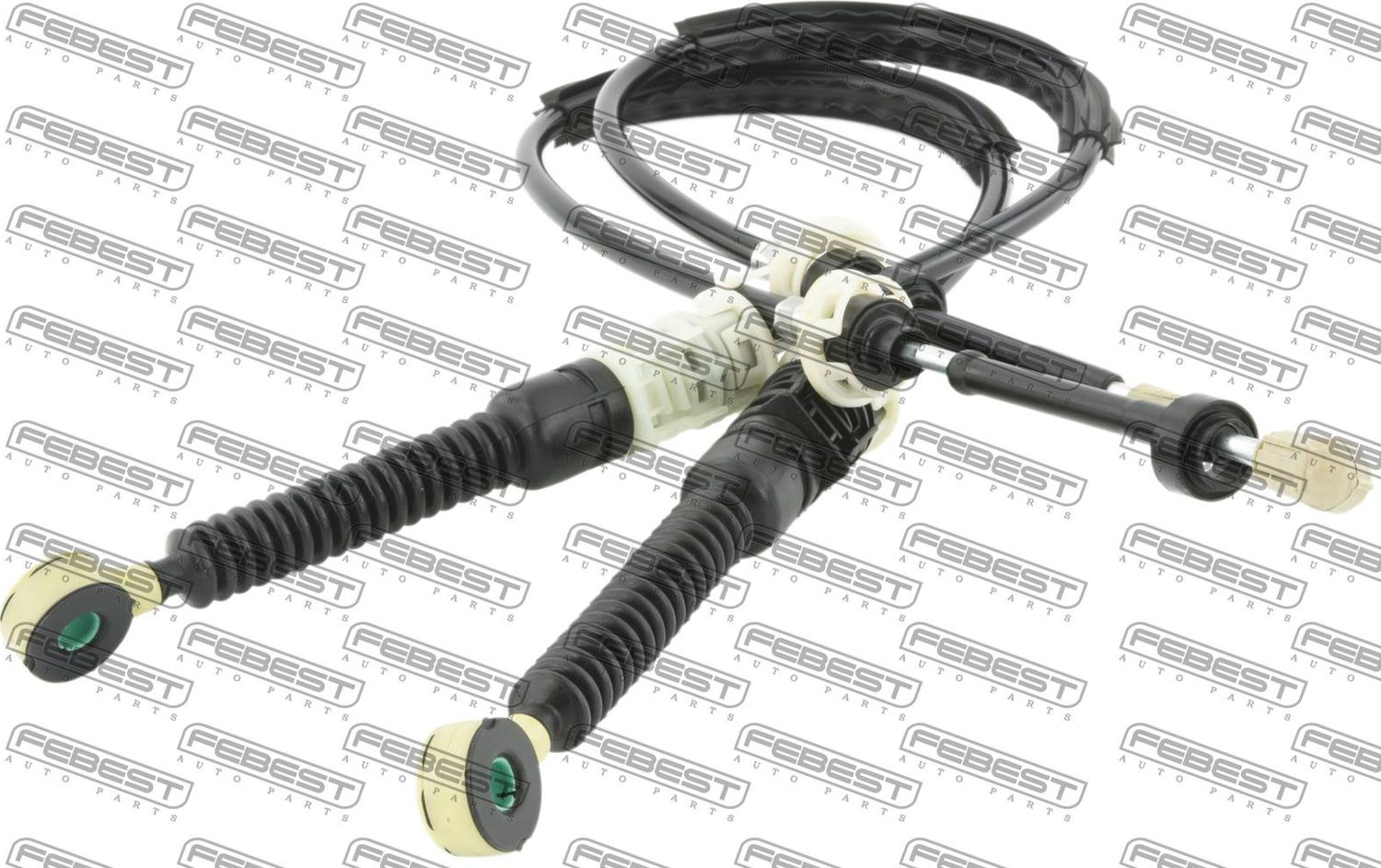 Трос переключения передач КПП Febest для Nissan Tiida I 2007-2012. Артикул 24106-LOGI