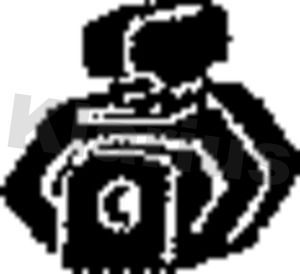 Кронштейн глушителя Klarius (резина). Артикул 420147