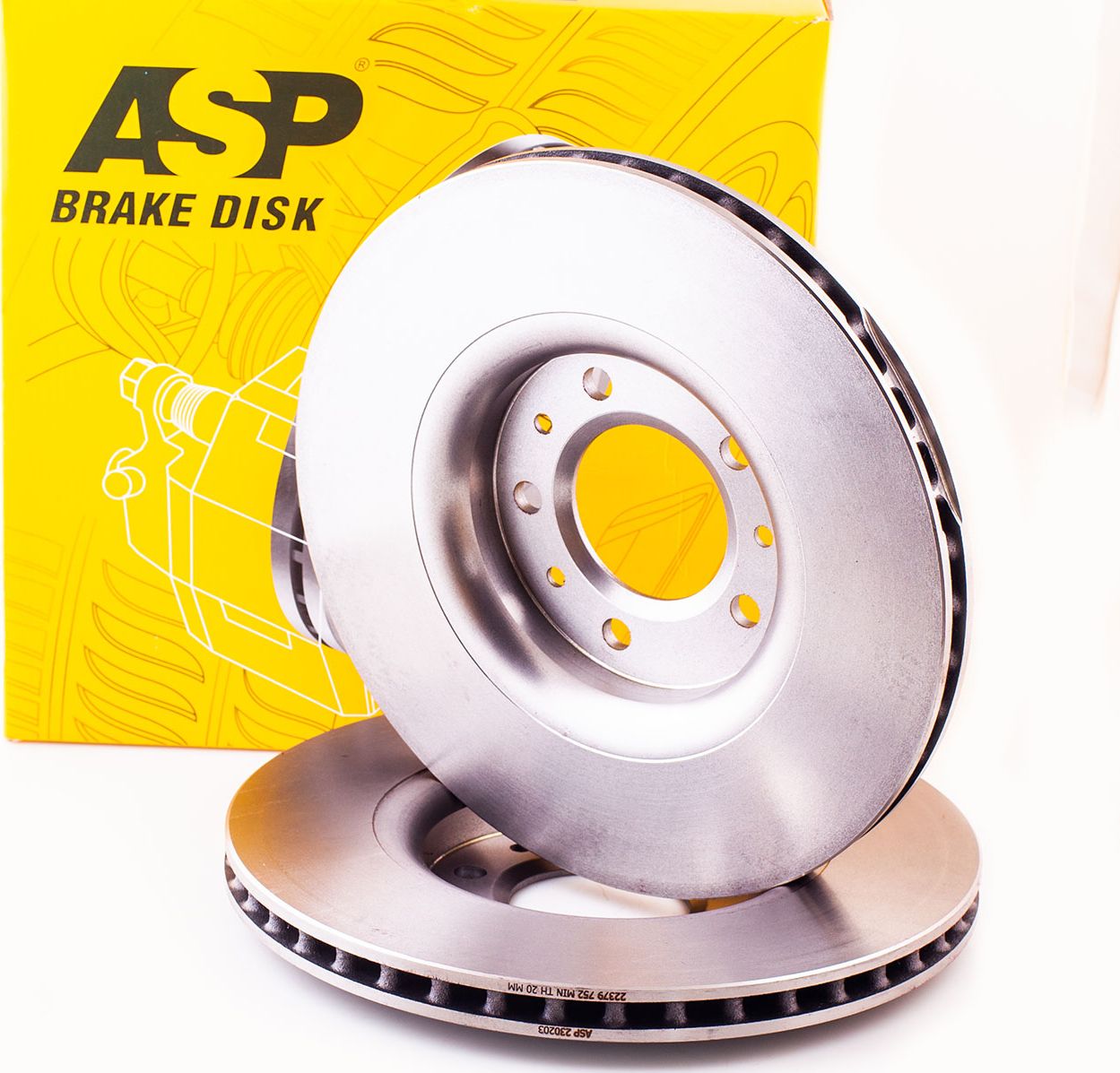 Диск тормозной CITROEN Jumpy III / PEUGEOT Expert задний вентилируемый D=294 (ASP). Артикул 230203