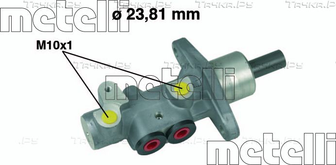 Тормозной цилиндр главный Metelli для Volkswagen Golf III 1991-1999. Артикул 05-0490
