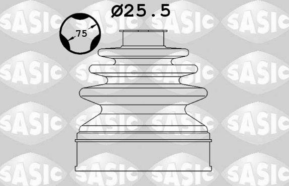 Пыльник шруса (комплект) Sasic. Артикул 1900026