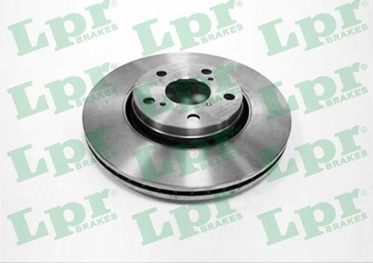 Тормозной диск LPR передний для Toyota Auris I 2007-2012. Артикул T2087V