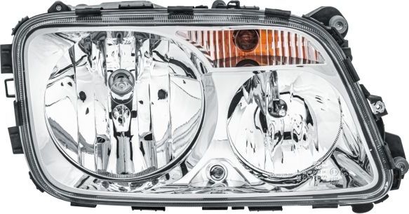 Фара передняя основная Hella правая для Mercedes-Benz Actros MP3 2008-2012. Артикул 1EH 009 513-041